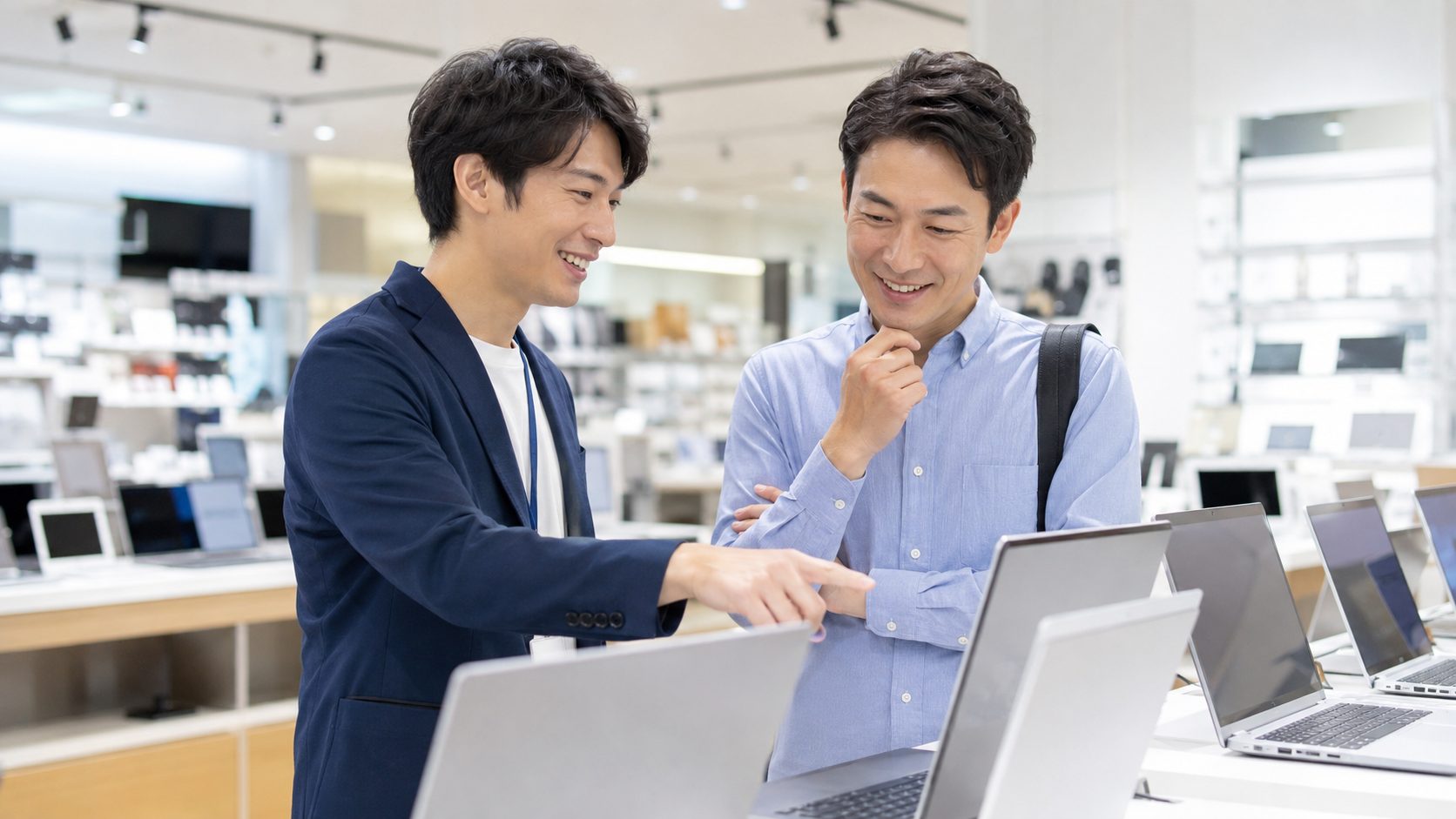 パソコン購入同行